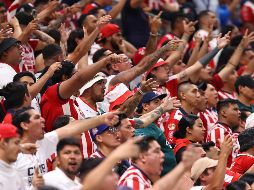 La hincha rojiblanca resultó decepcionada ante el desempeño demostrado por las Chivas. IMAGO7