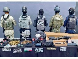 El armamento fue encontrado tras una investigación. ESPECIAL