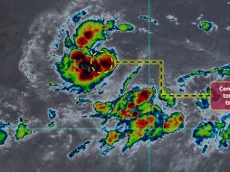 El ciclón se localiza a mil 680 km al oeste-suroeste de Cabo San Lucas, en Baja California Sur. ESPECIAL / SMN