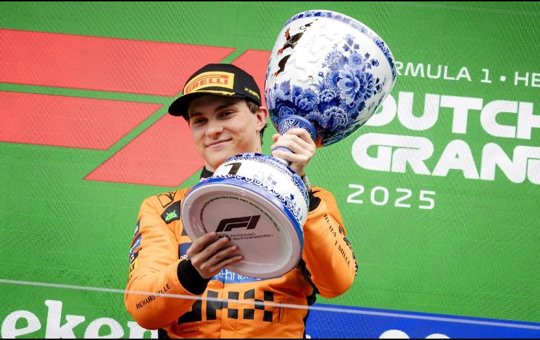 Piastri, de 24 años, logró la novena victoria de su carrera en la Fórmula 1. EFE/EPA/S. Van Der Wal