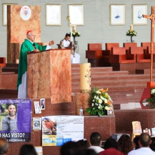 Cardenal llama a confiar en Dios ante desinterés de autoridades en búsqueda de desaparecidos