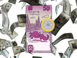 Hoy, la mejor opción en la compra del dólar —en este momento de la mañana (a las 07:20 horas)— es en Banamex; y la venta, en Banorte. ESPECIAL / CANVA