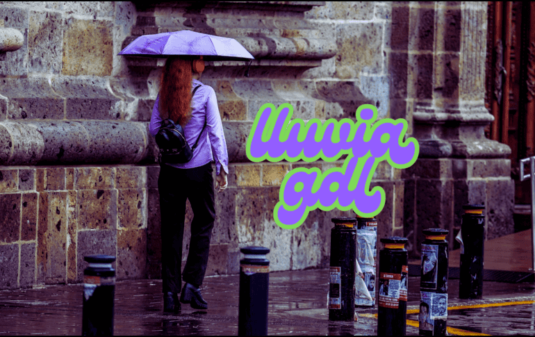 El pronóstico general de lluvia para este lunes en Guadalajara es del 43 por ciento. EL INFORMADOR / ARCHIVO