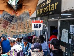 Septiembre, el mes que inició hoy lunes 1, incluye un pago de la Pensión Bienestar en sus distintos programas. ESPECIAL / EL INFORMADOR y CANVA