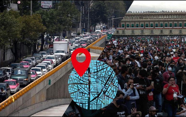 Este 1 de septiembre varias alcaldías de la Ciudad de México se verán afectadas por movilizaciones sociales, según informó el C5 desde sus redes sociales. SUN / ARCHIVO