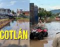 Reportan diversas inundaciones en Ocotlán. ESPECIAL / PROTECCIÓN CIVIL JALISCO