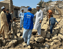 El Ejecutivo anunció la creación de un comité especial de emergencia y la asignación de mil millones de afganis (unos 14 millones de dólares, 12 millones de euros) para atender a las familias damnificadas. EFE / Cuenta de X de la UNMigration en Afganistán