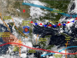 Se recomienda a la población mantenerse informada a través de los canales oficiales del SMN y seguir las indicaciones de Protección Civil ante posibles emergencias. ESPECIAL/ SMN.