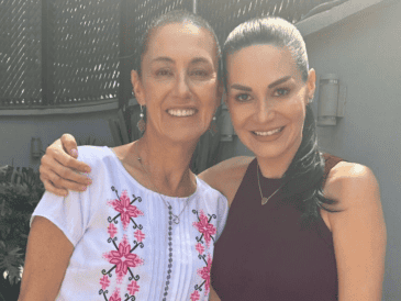 Pozos afirmó coincidir con la mandataria en que México es un País respetado en el mundo entero por ser un pueblo noble. ESPECIAL