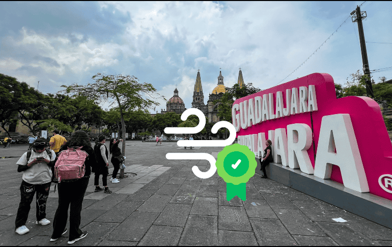 Índice de calidad del aire en el AMG. EL INFORMADOR / ARCHIVO