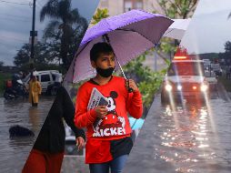 Para Guadalajara se prevé que durante estos próximos días más del 70 % del territorio se vea afectado por las fuertes lluvias que traerán los fenómenos meteorológicos presentes en territorio mexicano. EL INFORMADOR / ARCHIVO
