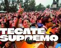 Tecate Supremo promete una experiencia única con artistas nacionales e internacionales. SUN/ARCHIVO/ESPECIAL