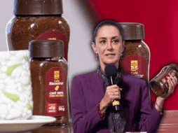 De acuerdo con la titular Alimentación para el Bienestar, el único ingrediente de estos productos es café. ESPECIAL/Gobierno de México