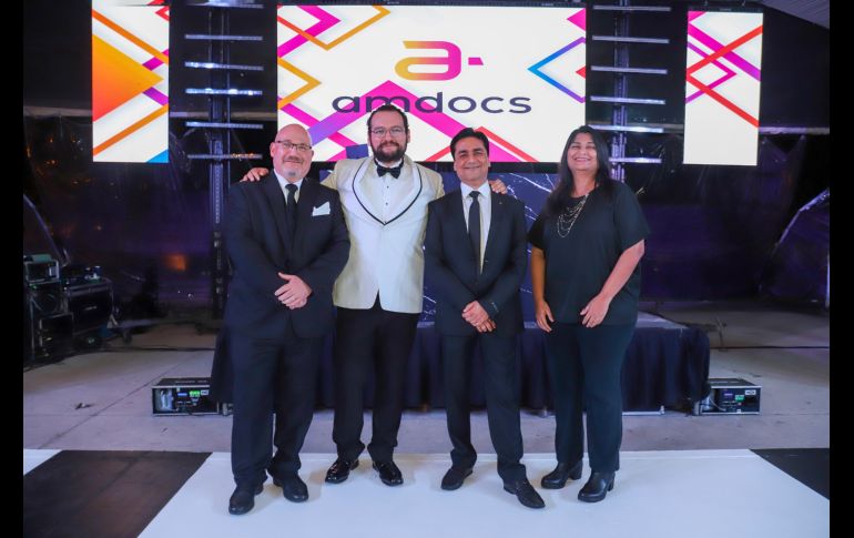 Michael Zilberstein, Raúl Sánchez, Samit Banerjee y Gina C Noir. GENTE BIEN JALISCO / C. Jimeno