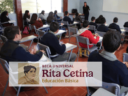 La Beca Rita Cetina está dirigida a alumnas y alumnos inscritos en secundarias públicas de modalidad escolarizada. SUN / ESPECIAL