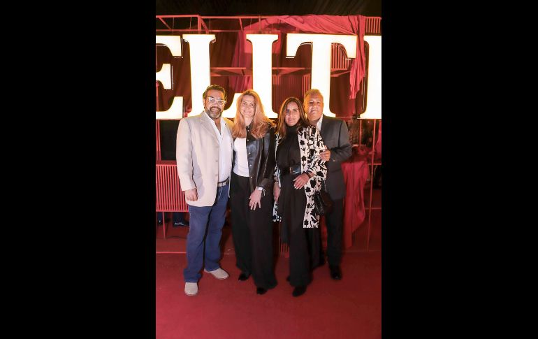 Alberto Orozco, Luly Haro, Gaby García y Christian Ramírez. GENTE BIEN JALISCO / C. Jimeno