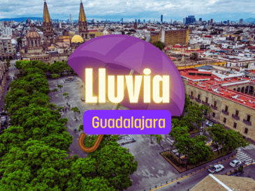 Se esperan chubascos tormentosos con cielo parcialmente nuboso en Guadalajara y que las precipitaciones se repitan el viernes. EL INFORMADOR / A. Navarro