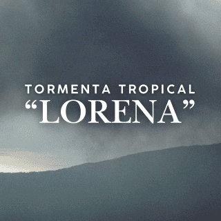 "Lorena" baja potencia antes de impactar en tierra
