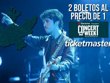 Ticketmaster tiene 15 conciertos al 2x1 por el Concert Week de Banamex. EL INFORMADOR / ARCHIVO