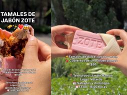 El TamalZote combina tradición y originalidad, convirtiéndose en una muestra del ingenio nacional para reinventar la gastronomía, provocar nostalgia y, al mismo tiempo, generar tendencia en redes sociales. INSTAGRAM/cdmxsecreta