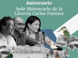 Asiste a los eventos por el aniversario de la Librería Carlos Fuentes en la Sede Montecarlo de la Ribera de Chapala. ESPECIAL