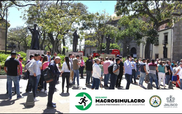 Cada 19 de septiembre se realiza en México el Macrosimulacro Nacional y en 2025 no será la excepción. ESPECIAL / EL INFORMADOR y UEPCBJ