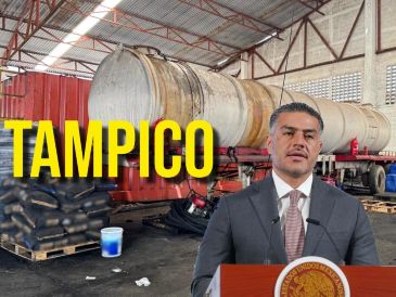 El pasado 31 de marzo, autoridades federales identificaron un buque sospechoso que arribó al puerto de Tampico con presunto cargamento de aditivos. ESPECIAL / FGR / EFE / ARCHIVO