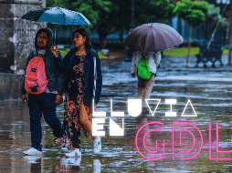 Dentro del Área Metropolitana de Guadalajara se espera la precipitación de fuerte lluvia eléctrica por la tarde. EL INFORMADOR / ARCHIVO