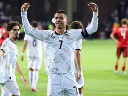 Cristiano alcanzó los 942 goles en su carrera, 140 con la camiseta de su selección. EFE / J. Sena Goulao
