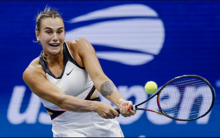 Sabalenka confirma su supremacía en pista rápida, al haber disputado las seis últimas finales en la superficie y conquistar títulos tanto en Australia como en Nueva York. EFE.