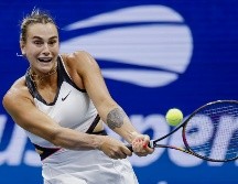 Sabalenka confirma su supremacía en pista rápida, al haber disputado las seis últimas finales en la superficie y conquistar títulos tanto en Australia como en Nueva York. EFE.