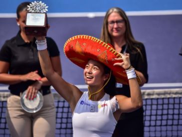 Alexandra Eala escribió una página dorada en su incipiente carrera al conquistar el título del Abierto de Guadalajara WTA 125. ESPECIAL.