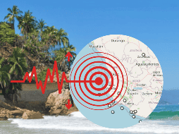 El temblor más fuerte registrado esta madrugada en México sucedió cercano a las costas de Puerto Vallarta, Jalisco. X / @ValentinaW18952 / ESPECIAL / Sistema Sismológico Nacional