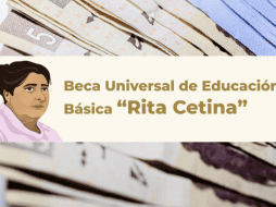 La Beca Rita Cetina está enfocada en alumnos de educación básica. CANVA