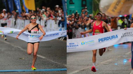 Los ganadores fueron la capitalina Adela Honorato Domínguez en la rama femenil y el poblano Carlos Alberto Álvarez en la rama varonil. ESPECIAL.