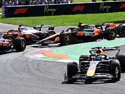 El piloto de Red Bull tuvo un fin de semana impecable al conseguir la pole position el sábado y su tercera victoria de la temporada el domingo. EFE/ D. Zennaro.