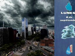 Después del mediodía se prevé un ambiente caluroso, con cielo medio nublado a nublado, además de lluvias fuertes y granizadas en la CDMX, según la SGIRPC. ESPECIAL / SUN y CANVA