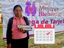 En estas fechas entregarán las tarjetas de la Pensión Mujeres Bienestar. ESPECIAL / SECRETARÍA DEL BIENESTAR