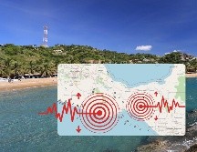 Los temblores más fuertes registrados esta madrugada en México sucedieron en Oaxaca y en Chiapas. NTX / ARCHIVO / ESPECIAL / Sistema Sismológico Nacional