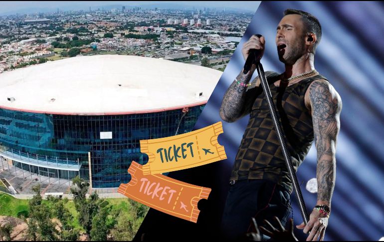 La Arena Guadalajara se estrenará con Maroon 5, la reconocida banda estadounidense liderada por Adam Levine. AP / ARCHIVO / X / @MXESTADIOS