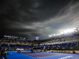 La organización del torneo informó que la reanudación dependerá de la mejora en las condiciones climáticas. EL INFORMADOR/ A. NAVARRO.