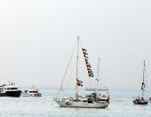 Según portavoces tunecinos de Flotilla que se encontraron a bordo de la embarcación dañada, el incendio 