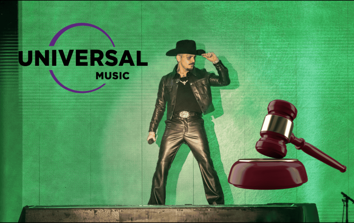 Universal Music reacciona al amparo de Christian Nodal. EL INFORMADOR / ARCHIVO
