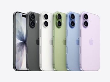 iPhone 17 llega en cinco divertidos colores: lavanda, azul neblina, negro, blanco y salvia. CORTESÍA/APPLE