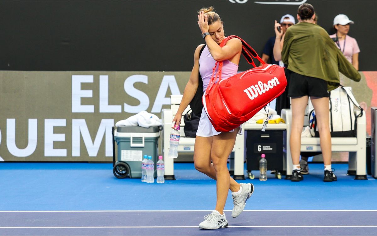 La consentida del público tapatío no pudo recuperarse y la parte mental terminó siendo un factor importante para ser eliminada prematuramente del torneo. EL INFORMADOR/ A. NAVARRO.