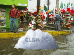 El pronóstico de lluvias en general para gran parte del país. SUN / ARCHIVO