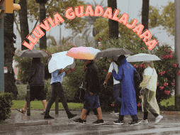 La probabilidad de lluvia en Guadalajara es mayor por la tarde, alrededor de las 05:00 pm y por la noche, a las 11:00 pm. ESPECIAL / CANVA