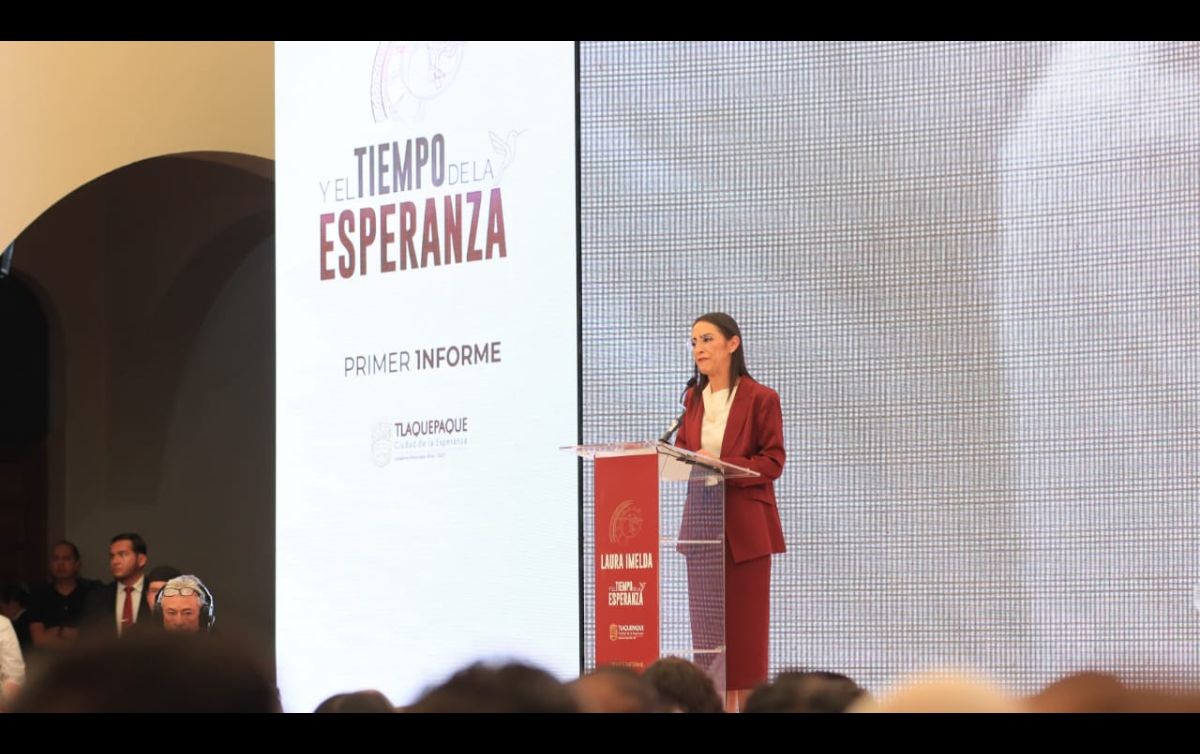 Laura Imelda Pérez destacó la implementación de programas sociales que benefician a casi 100 mil personas del municipio. CORTESÍA