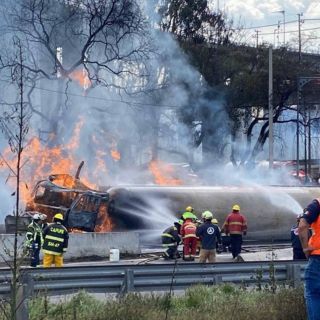 Momento exacto de la explosión de la pipa de gas en Iztapalapa (VIDEOS)