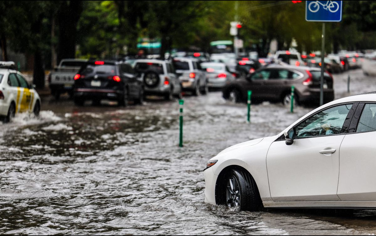 En algunos puntos de la ciudad se reportaron lluvias con granizo y tormenta eléctrica. EL INFORMADOR/ A. Navarro